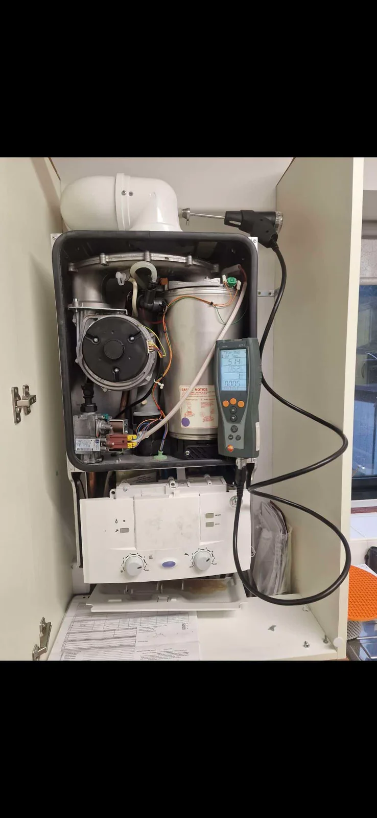 Recent plumbing and heating work by D B Heating Services - project 2